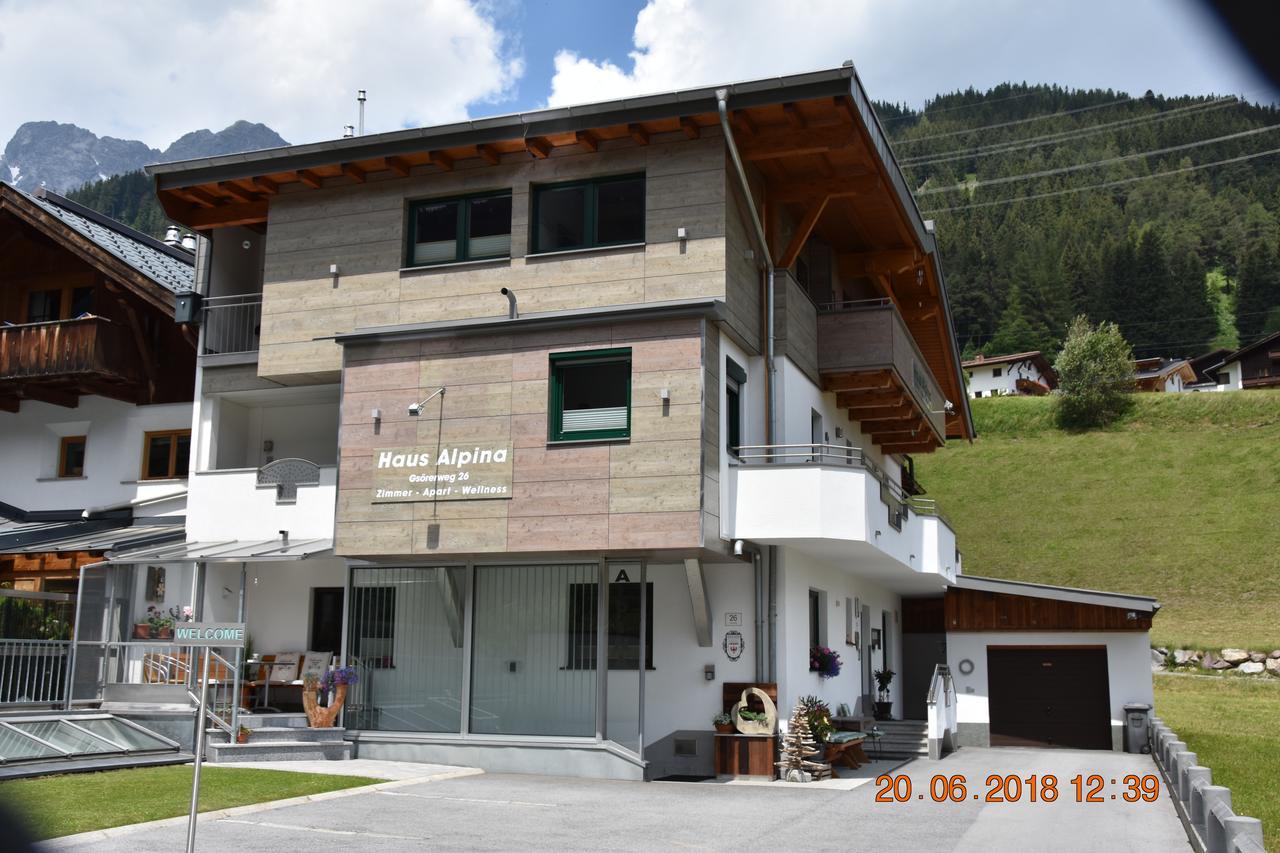 Gaestehaus Alpina Sankt Anton am Arlberg Esterno foto